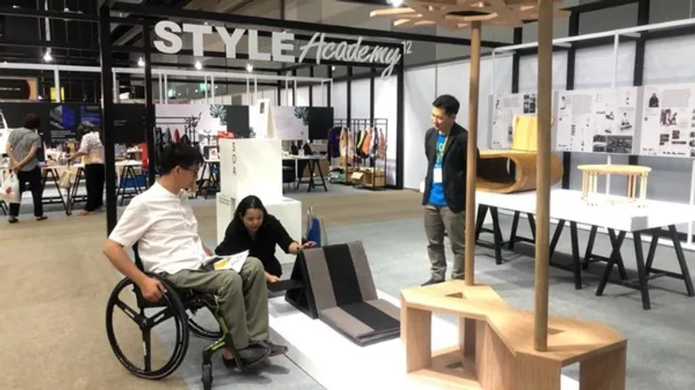 ปล่อยของ! สถาปัตย์ ม.ศรีปทุม โชว์ผลงานการออกแบบเฟอร์นิเจอร์ และออกแบบไม้ ในงาน STYLE Bangkok April 2019 ไบเทค บางนา
