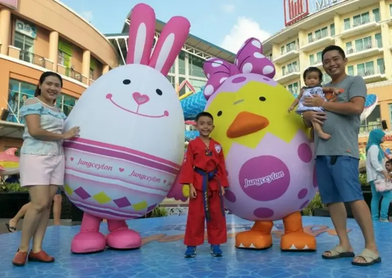 เก็บตกภาพบรรยากาศงาน “Jungceylon Happy Easter Sunday”