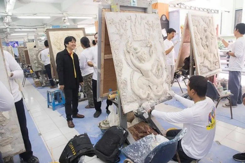 ศิลปะปูนปั้นแห่งประเทศไทยครั้งที่19