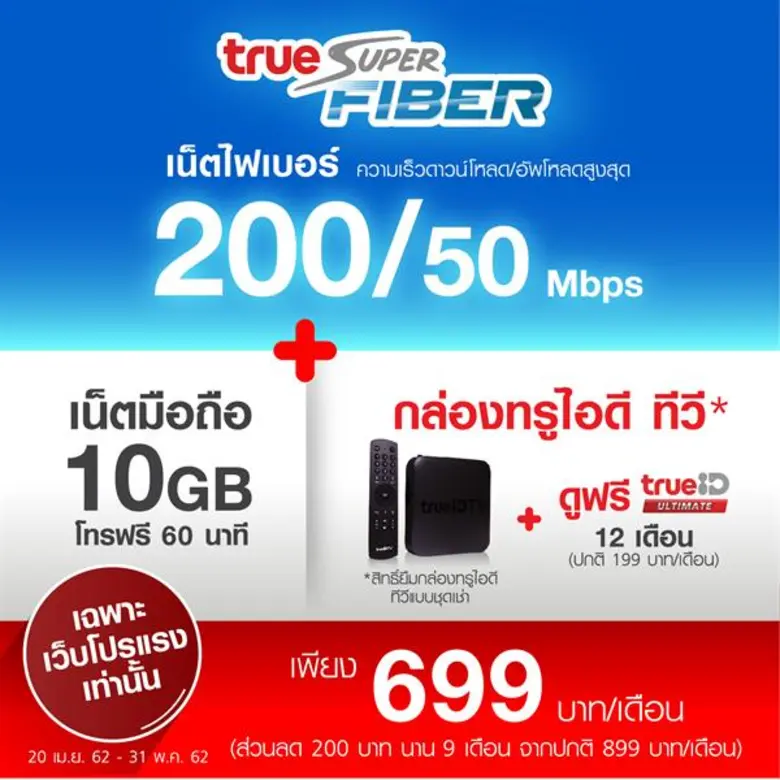 กลุ่มทรูเปิดตัวเว็บไซต์ใหม่ล่าสุด โปรแรง....