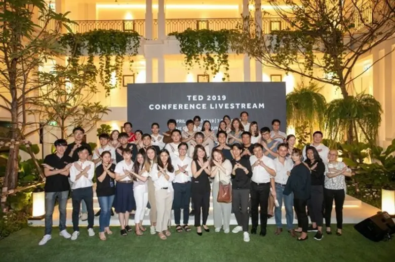 โรงแรม แบงค็อกแมริออท เดอะ สุรวงศ์ร่วมแชร์ภาพความสำเร็จงานถ่ายทอดสด TED 2019 Conference