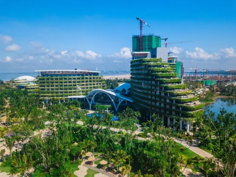 โครงการเมืองใหม่ Forest City ที่พัฒนาโดยบ...