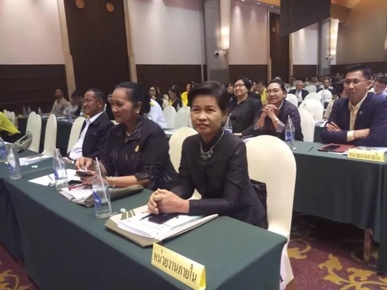 รองเลขาธิการส.ป.ก.และผู้ตรวจราชการกรม ร่วมงานประชุมวิชาการกรมวิชาการเกษตร ประจำปี 2562