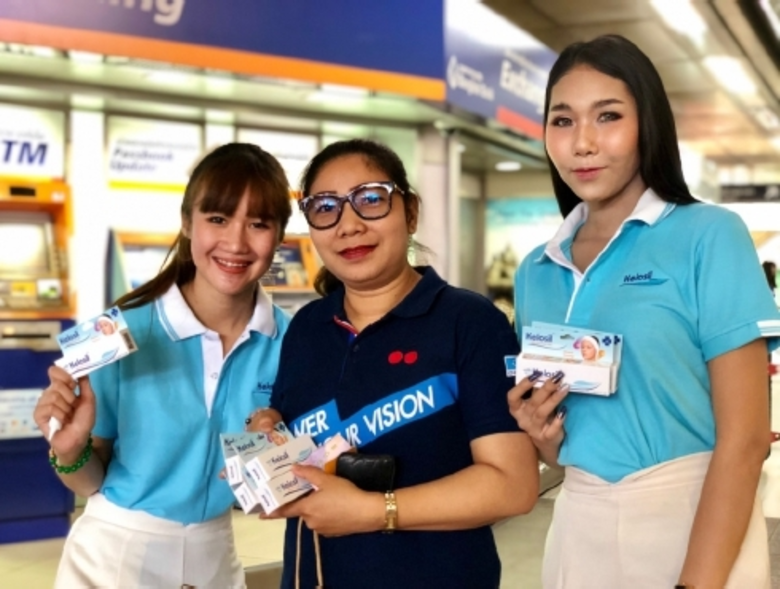 Beyond Plus ออกบูธแสดงสินค้า kelosil เจลลดเลือนรอยแผลเป็น @อาคารมาลีนนท์