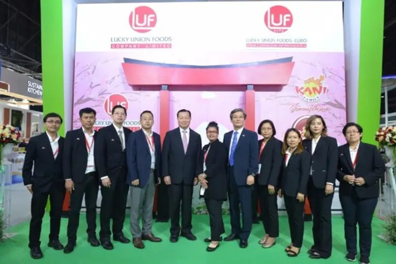 LUF ตอกย้ำความเป็นผู้นำตลาดปูอัดและอาหารทะเลแปรรูปแช่แข็ง ภายใต้คอนเซ็ปต์ “KING OF CRAB STICK” พร้อมเปิดตัว E-Commerce “ Kani Family Mart Online” ในงาน Thaifex World of Food 2019