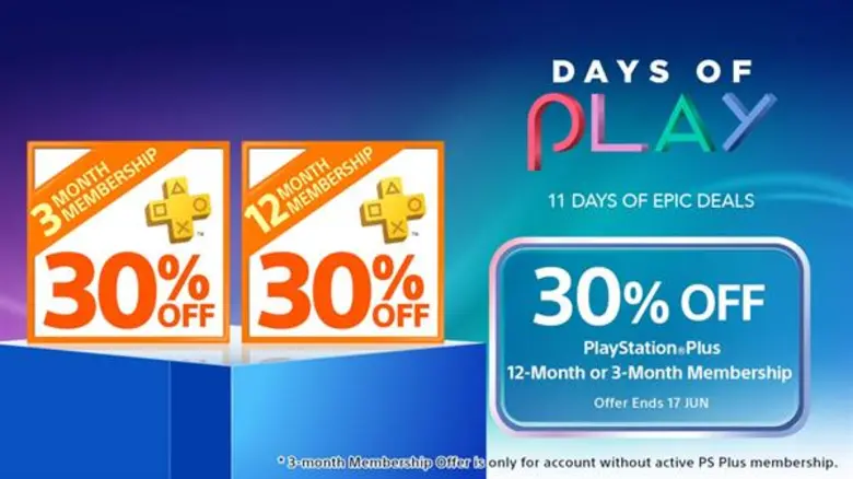 เตรียมพบกับโปรโมชั่นพิเศษ “PlayStationNetwork DAYS OF PLAY”