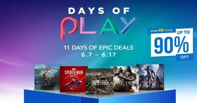 เตรียมพบกับโปรโมชั่นพิเศษ “PlayStationNetwork DAYS OF PLAY”