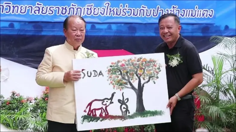 มหาวิทยาลัยราชภัฎเชียงใหม่ จับมือ ปางช้าง...