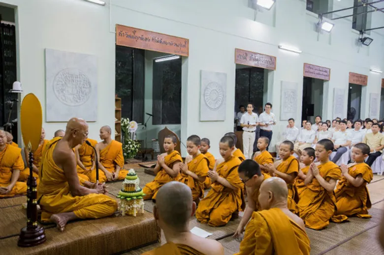 สามเณรปลูกปัญญาธรรม ปี 8 ลาสิกขาแล้ว หลังบวชครบ 1 เดือน ณ สวนโมกข์ สุราษฎร์ธานี