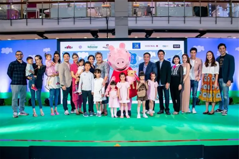 ”เจจินตัย ควง น้องพลอยเจ” ร่วมต้อนรับ”เปปป้าพิก” งานแถลงข่าว PEPPA PIG LIVE CELEBRATION 2019 IN BANGKOK พร้อมชมโชว์เต็มรูปแบบ 12-14 กรกฎาคมนี้
