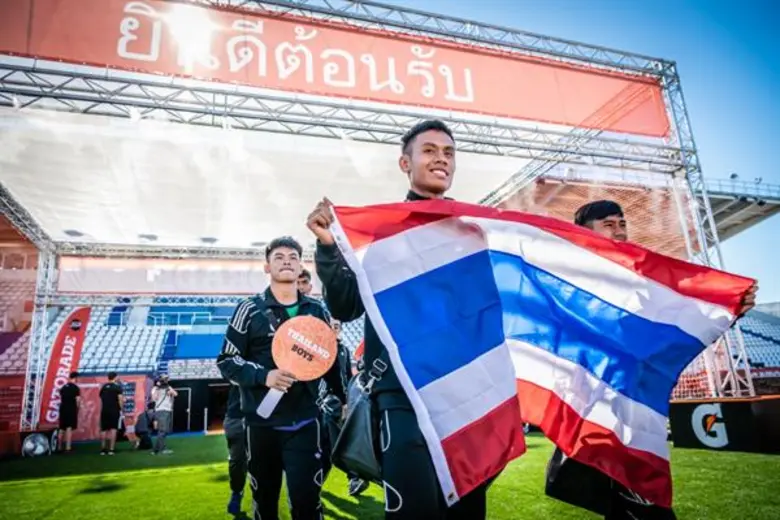 หลังจบการแข่งขันฟุตบอลเยาวชนทัวร์นาเมนต์ระดับโลก "G...
