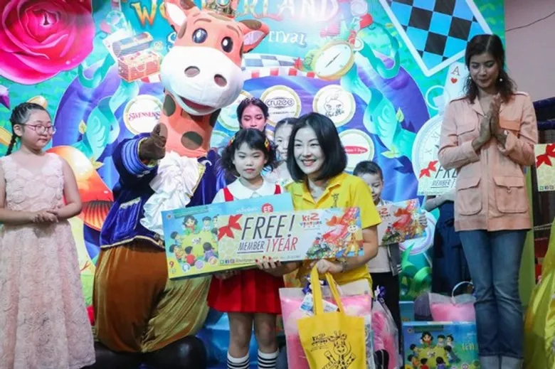 ภาพกิจกรรมประกวดเล่านิทานที่ Kizventure park