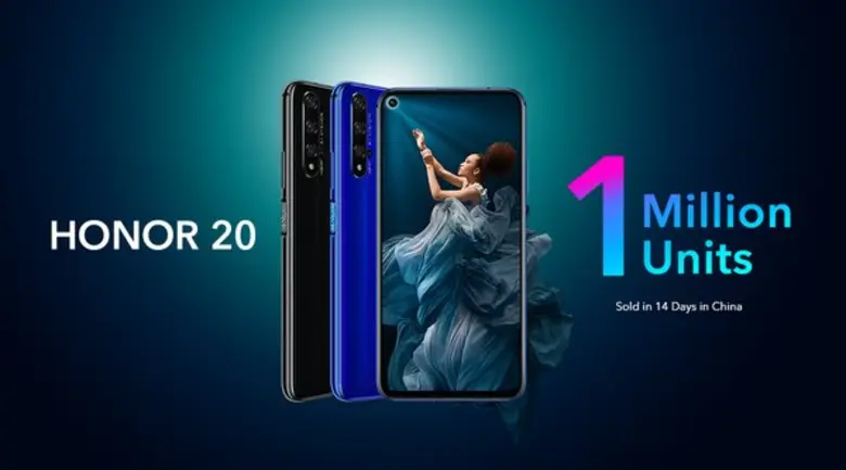 - ยอดขาย HONOR 20 ในจีนทะลุ 1 ล้านเครื่อง...