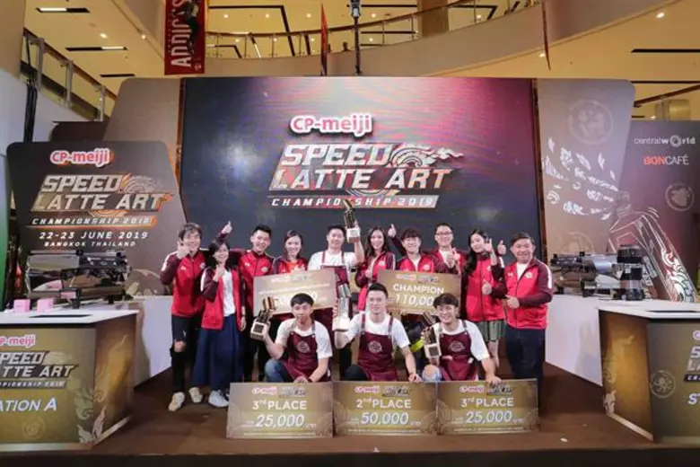 “ซีพี-เมจิ ฯ” ยกระดับบาริสต้าไทย จัดงาน “CP-Meiji Speed Latte Art Championship 2019” สุดยิ่งใหญ่
