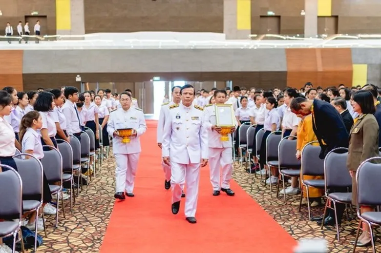 มร.นม. รับสนองพระบรมราชโองการโปรดเกล้าฯ แต่งตั้งอธิการบดีมหาวิทยาลัยราชภัฏนครราชสีมา