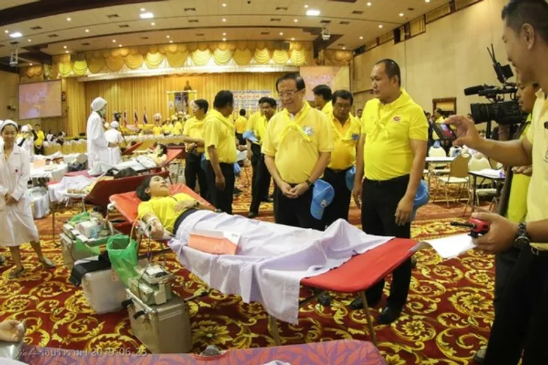 รามคำแหง ร่วมใจบริจาคโลหิต Give Blood Give Life