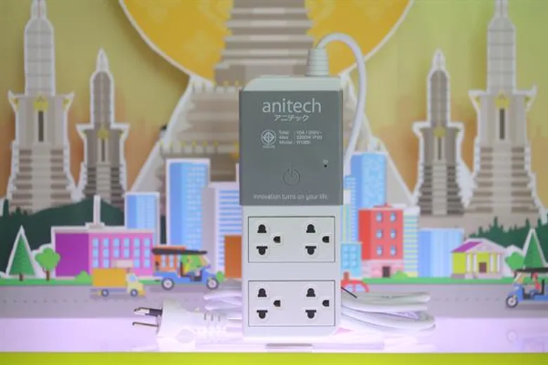 “แอนิเทค” (anitech) เปิดตัวปลั๊ก anitech IOT ที่แรกในประเทศไทย เจาะกลุ่มคนรักบ้านอัจฉริยะ ชูนวัตกรรมสุดล้ำ ควบคุมการใช้งานผ่านสมาร์ทโฟน