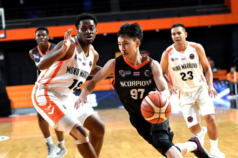 Thailand Professional Basketball League 2019” ทีมโมโนวอร์ริเออร์ ชนะ ทีมโมโนสกอร์เปี้ยน ด้วยสกอร์ 80 : 63 คะแนน