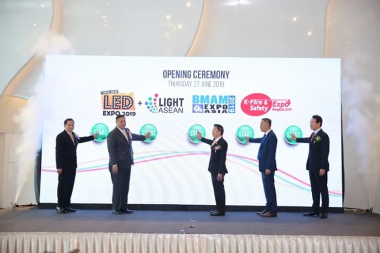 ผสานนวัตกรรมอนุรักษ์พลังงาน กับ ระบบอัจฉริยะ ในงาน BMAM Expo Asia, K-Fire & Safety Expo Bangkok, และLED Expo Thailand + Light ASEAN