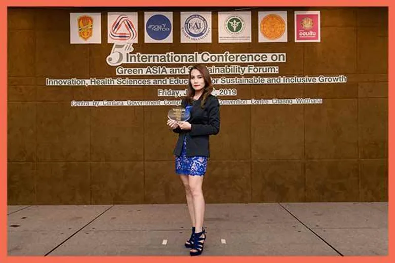 ภาพข่าว: ภูมิสยามฯ รับรางวัล “งานวิจัยระดับนานาชาติ”
