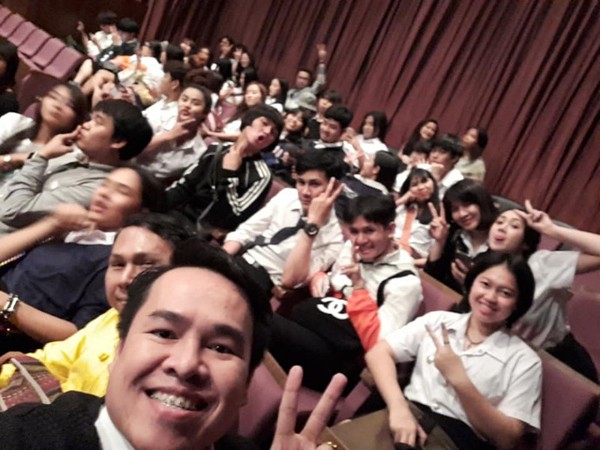 ภาพข่าว: ประสบการณ์จริง! เด็กศิลปะการแสดง ม.ศรีปทุม ชมละครเวที "บัลลังก์เมฆ THE MUSICAL 2019"