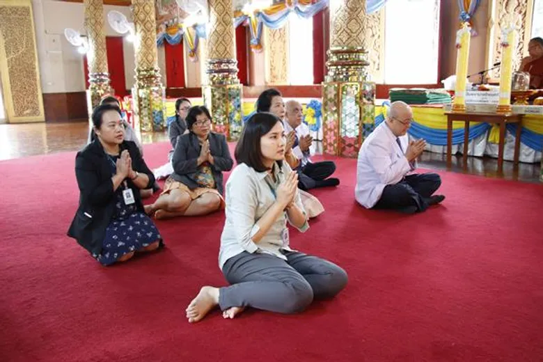 ภาพข่าว: โรงพยาบาลไทยนครินทร์ร่วมกับมูลนิธิหลวงพ่อพุธ-จตุเจริญ สืบสานประเพณีอันดีงามของไทยเนื่องในวันเข้าพรรษาประจำปี 2562