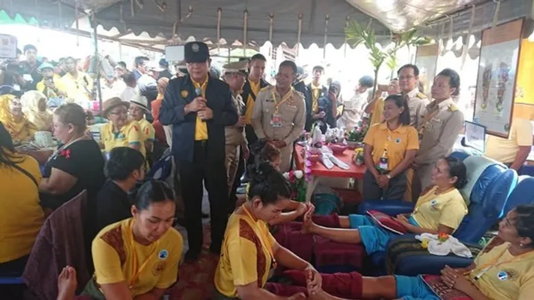 สพร.21 ภูเก็ต ร่วมต้อนรับนายกรัฐมนตรีในโอกาสตรวจเยี่ยมการฝึก IDMEx 2019 กรณีภัยจากสึนามิ วันที่ 8 ก.ค. 62