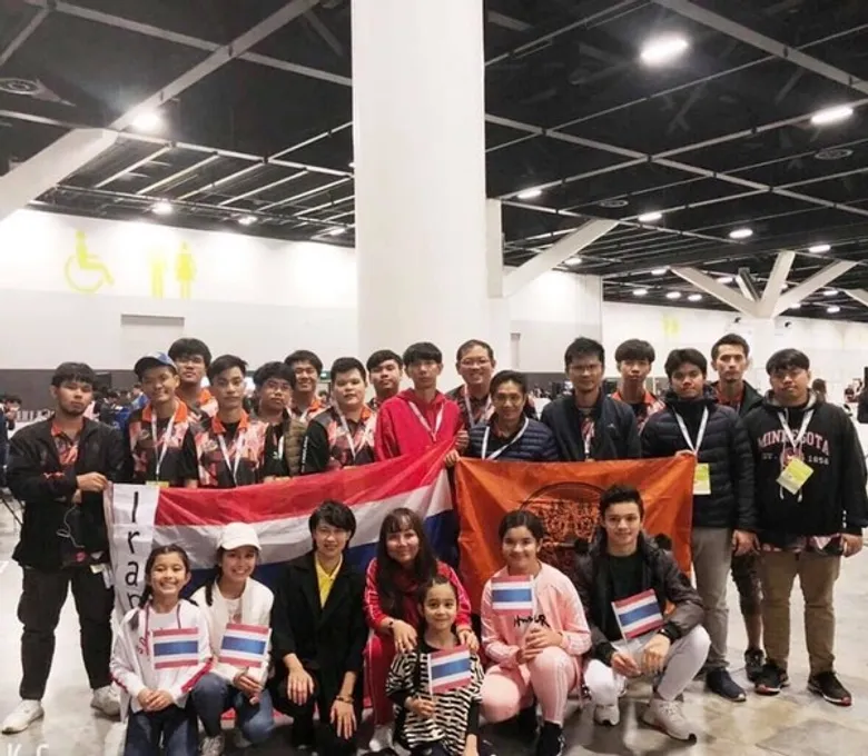 ภาพข่าว: ทีมหุ่นยนต์ "iRap Sechzig" มจพ. คว้ารางวัลรองชนะเลิศอันดับ 2 จากการแข่งขันหุ่นยนต์กู้ภัยระดับโลก RoboCup 2019
