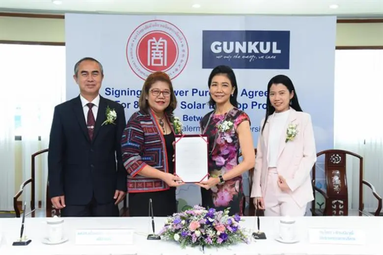 บมจ. กันกลุเอ็นจิเนียริ่ง (GUNKUL) เซ็นสั...