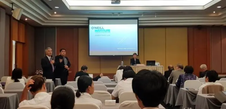 นิติฯDPU เชิญผู้เชี่ยวชาญด้านกม.การแพทย์จาก ม.จอร์จทาวน์ มาบรรยายพิเศษเรื่องกฎหมายการแพทย์