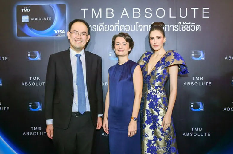 ทีเอ็มบี เปิดตัวบัตรเครดิตใหม่ TMB ABSOLUTE บัตรเครดิตระดับบนที่มาพร้อมเอกสิทธิ์เหนือกว่า พาเหรดดาราและเซเลบริตี้ชั้นนำร่วมสัมผัสประสบการณ์คับคั่ง
