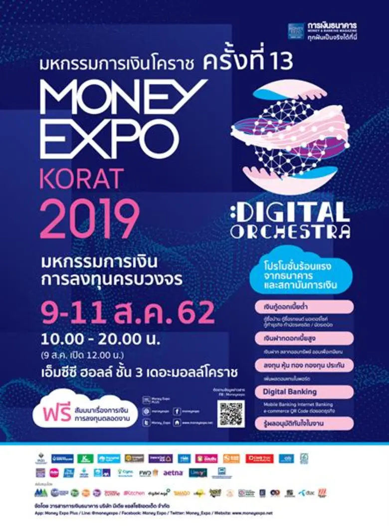 งานมหกรรมการเงินโคราช ครั้งที่ 13 Money E...