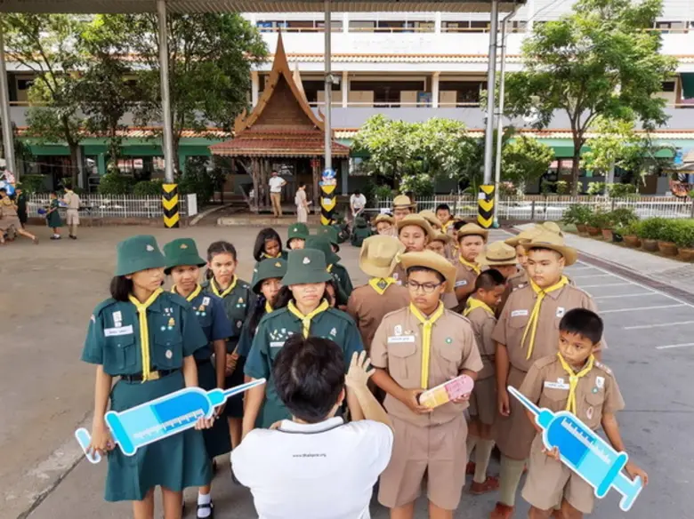 สมาคมป้องกันการทารุณสัตว์ฯ สร้างจิตสำนึกให้เด็กและเยาวชนเห็นคุณค่าชีวิตสัตว์