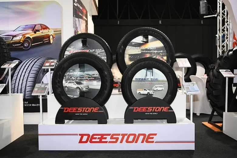 พีธีเปิดบูธ ยาง Deestone งาน Thailand Industry Expo 2019