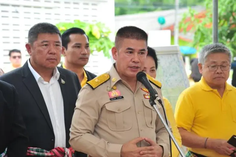 'ธรรมนัส' ลงพื้นที่ตรวจสภาพลำน้ำลำตะคอง จ...