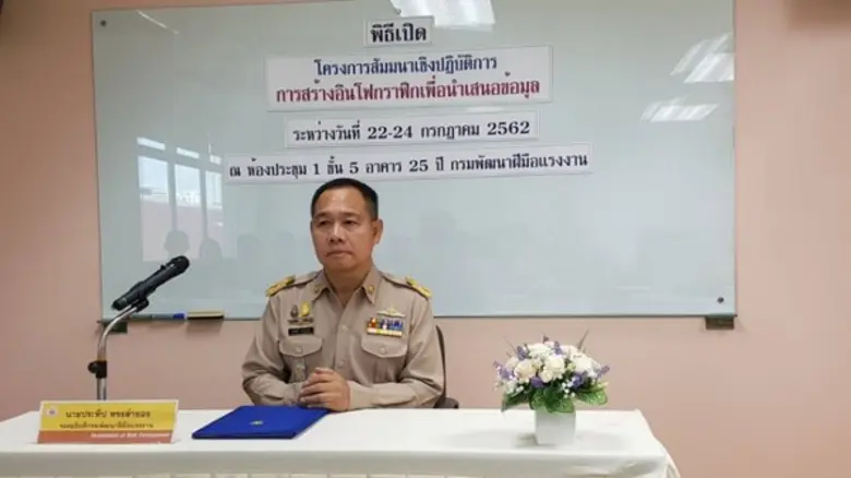 กพร. เสริมทัพนักประชาสัมพันธ์ จัดอบรมอินโฟกราฟิก