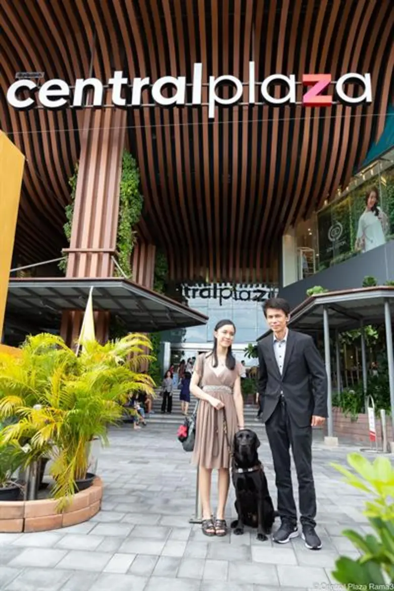 เซ็นทรัลพัฒนา นำร่องอำนวยความสะดวกให้ผู้พิการทางสายตา อนุญาตให้นำ “สุนัขนำทาง” ที่ผ่านการฝึกแล้วเข้ามาในศูนย์การค้าได้