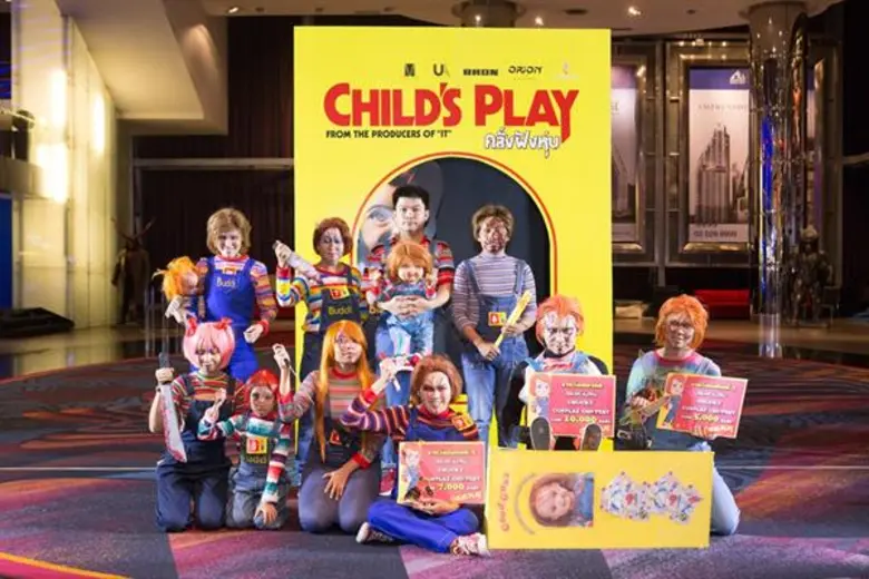 แฟนชัคกี้ชาวไทยจัดหนัก! รวมตัวคอสเพลย์คลั่ง บุกรอบสื่อฯ! ต้อนรับความโหด “Child's Play” รีบูตใหม่ หนังสยองเลือดสาดแห่งปี ห้ามพลาด! งานนี้ไม่มีคำว่าเล่นๆ