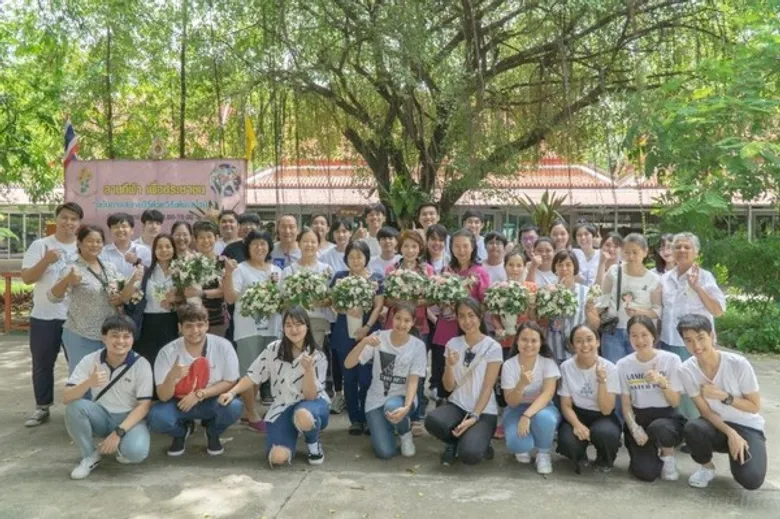 กิจกรรมส่งมอบความรู้ สู่สังคม ภายใต้โครงการ ส่งมอบสิ่งดี ๆ คืนสู่สังคม ของวิทยาลัยดุสิตธานี