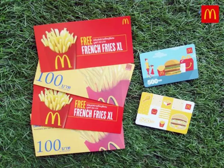 บัตรของขวัญคอลเลคชั่นวันแม่สุดคิ้วท์ จากแมคโดนัลด์