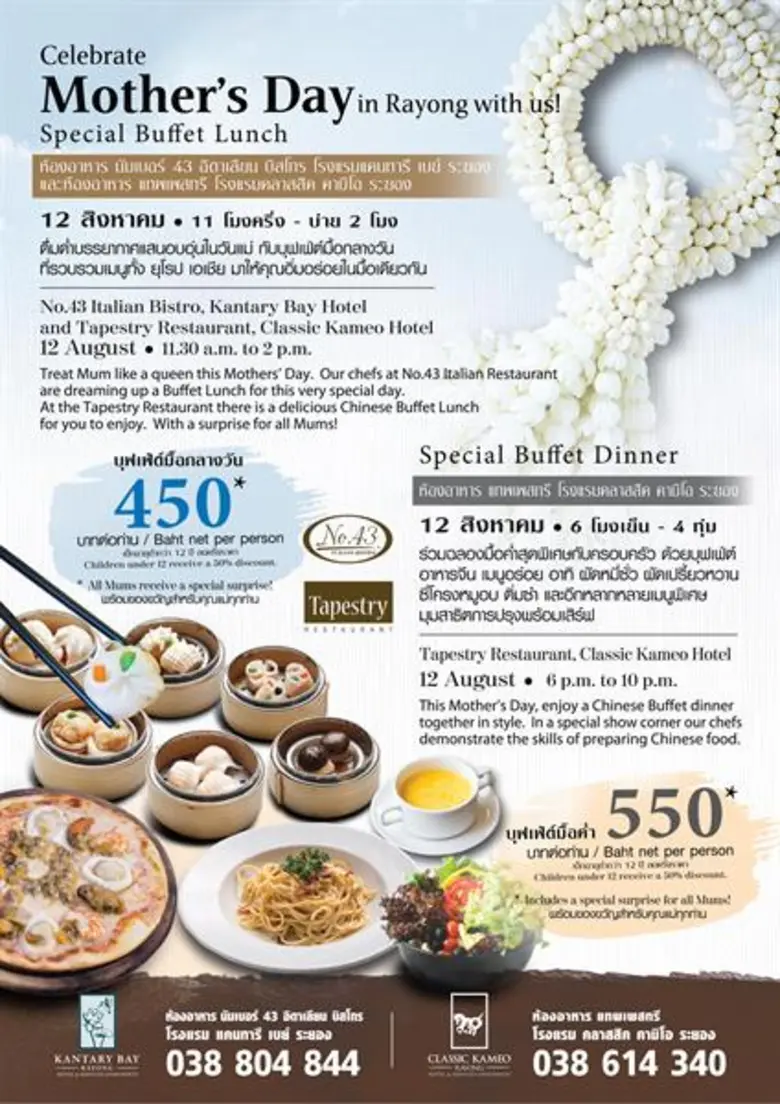 โรงแรมแคนทารี เบย์ ระยอง และ โรงแรมคลาสสิ...