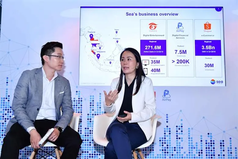 Sea (ประเทศไทย) ตอกย้ำพันธกิจ 'Connecting the dots’ พร้อมยกระดับเศรษฐกิจดิจิทัล ชูหลัก '3Es’ ขับเคลื่อนการีนา ช้อปปี้ และแอร์เพย์ มุ่งเสริมสร้างศักยภาพ พร้อมขยายฐานสัดส่วนผู้ใช้งานบนแพลตฟอร์มดิจิทัล