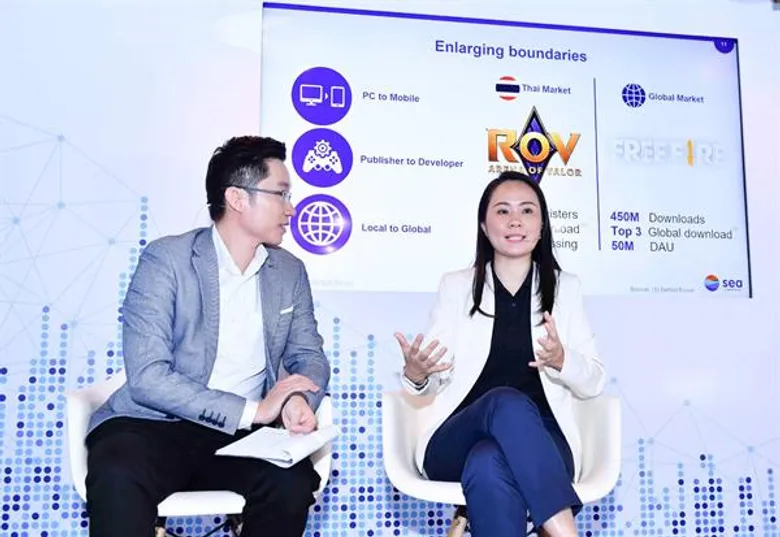 Sea (ประเทศไทย) ตอกย้ำพันธกิจ 'Connecting the dots’ พร้อมยกระดับเศรษฐกิจดิจิทัล ชูหลัก '3Es’ ขับเคลื่อนการีนา ช้อปปี้ และแอร์เพย์ มุ่งเสริมสร้างศักยภาพ พร้อมขยายฐานสัดส่วนผู้ใช้งานบนแพลตฟอร์มดิจิทัล
