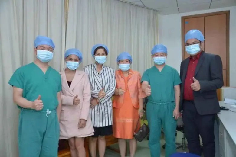 ตัวแทนกระทรวงสาธารณะสุขดูงานนวัตกรรมการรักษามะเร็งในจีน