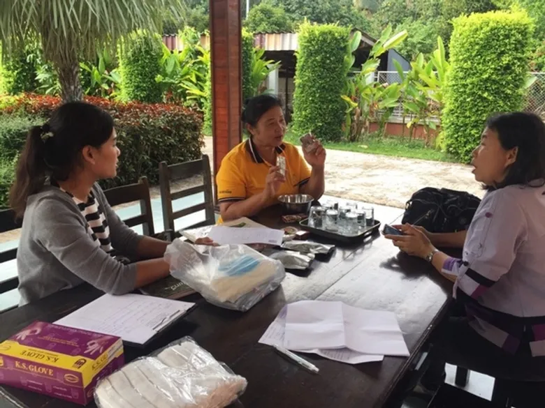 กรมวิทยาศาสตร์บริการ ร่วมพัฒนาหมู่บ้าน CIV โอทอป และ SMEs จังหวัดจันทบุรี ระยองและฉะเชิงเทรา
