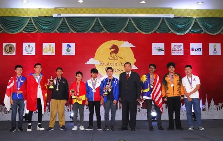 งานการแข่งขันหมากรุกสากลชิงแชมป์เยาวชนเอเชียตะวันออก “4th Eastern Asia Youth Chess Championship”