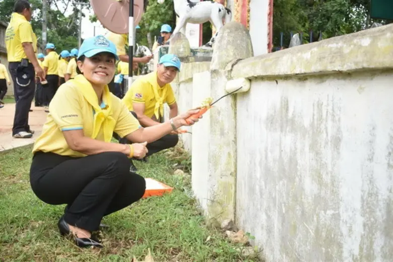 สนพ.อำนาจเจริญ จัดพิธีเปิดโครงการ "101 อาชีพ " เฉลิมพระเกียรติ เนื่องในโอกาสมหามงคลพระราชพิธีบรมราชาภิเษก