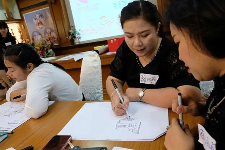 6 โรงเรียนในอุปถัมภ์บ้านปูฯ เปิดชั้นเรียนพิเศษ “คิด เห็น เป็นภาพ” ที่ทำให้การวาดรูปเล่นไม่ใช่เรื่องเล่นๆ อีกต่อไป