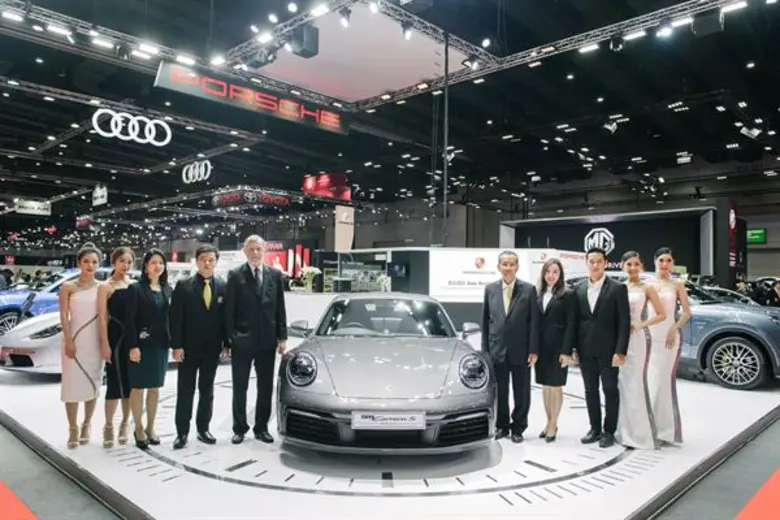 - งานแถลงข่าวเปิดบูธรถยนต์ปอร์เช่ ณ งาน Bangkok Int...