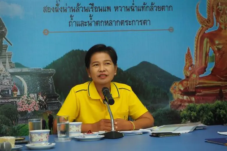 ผู้ตรวจราชการ ส.ป.ก. ตรวจติดตามงานตามภารกิจประจำปี 2562 รอบที่ 2 และตรวจเยี่ยมวิสาหกิจชุมชนกลุ่มทอผ้ามัดหมี่กี่กระตุกบ้านน้อย หมู่ 3 ตำบลท่าสะแก อำเภอชาติตระการ จังหวัดพิษณุโลก